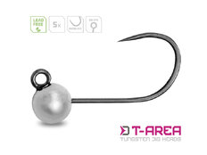 Jig in tungsteno Delphin T-AREA BL / 5 uds - plateado