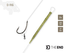Bajo de línea Delphin THE END D-Rig / 2 unidades