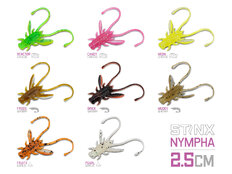 Cebo artificial Delphin B! Stinx NYMPHA / 20pcs 