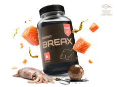 Booster Delphin BreaX/SeaKER | Calamar-Salmón/250ml