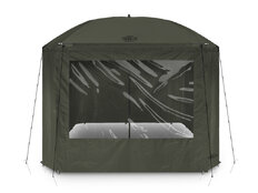 Paraguas de pesca con faldón Delphin DualiX STABIL | 320cm 4/4