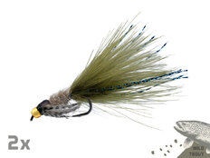 Set de moscas artificiales Delphin FLY / 10 unidades | Wild trout
