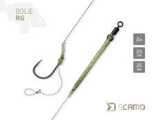 Bajo de línea feeder sCAMO Boilie rig / 2 unidades
