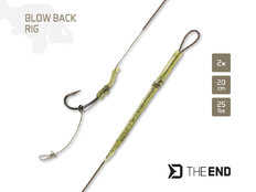 Bajo de línea Delphin THE END Blow back rig / 2 unidades