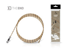 Bajo de línea Delphin TheEND Leadcore + Swivel / 3 unidades | 1m