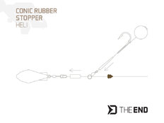 Cuentas de impacto Delphin TheEND Heli Stopper / 15pcs