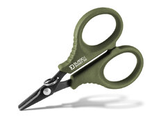 Tijeras Delphin BladeX Short SS con hoja dentada | 9,5 cm