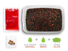 Pellet box Delphin Reaxe READY&GO / Salchicha de Frankfurt-Chilli