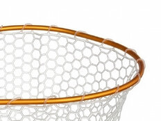 Sacadera para trucha Delphin SoftLUX con malla suave | 45x40cm