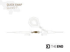 Emerillón rápido Delphin TheEND QuickS-T / 10 unidades | #4 / 35kg