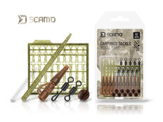 Set de montajes de carpfishing Delphin sCAMO Total CARP / 10 sets