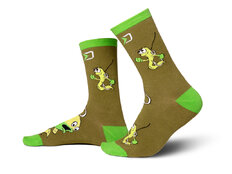 Set de calcetines en lata Delphin BEEROX WORM | talla 41-46 / 2 pares