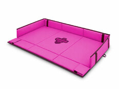 Colchoneta de recepción con bordes elevados Delphin DUOMAT QUEEN WOW