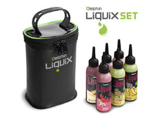 LiquiX SET | Bolsa EVA Delphin LIQUIX + 6x Fluo dip D SNAX LiquiX