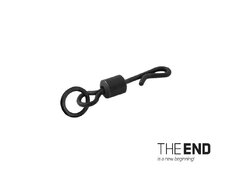 Emerillón rápido con anilla THE END / 10 uds. | talla #4