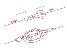Sistema de cambio rápido de anzuelos Delphin Q-METHOD / 10pcs 