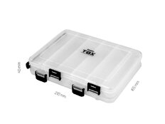 Caja Delphin TBX Duo 210-12P Clip  | 210x165x40mm