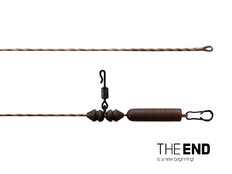 Montaje Delphin THE END Leadcore HELI / 3 uds