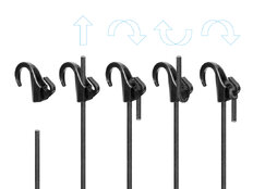 Correas multifuncionales Delphin FIXER / 2 unidades  | 60cm