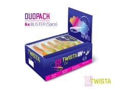 Cebo artificial Delphin TWISTA UVs/ 5pcs 