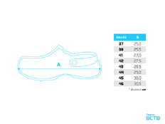 Chanclas Delphin OCTO / azul azur 
