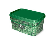 Cubo cuadrado con tapa Delphin C2G / camuflaje 