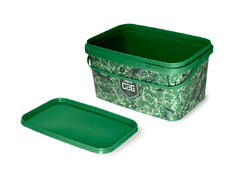 Cubo cuadrado con tapa Delphin C2G / camuflaje 