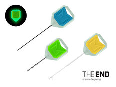 Set de agujas y broca Fluo Delphin T-END Grip 3XF