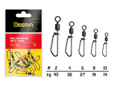 Giratorio rodante con broche en T / 10pcs 