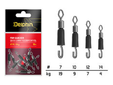 Girador con mosquetón Delphin FDR Quicker / 10pcs 