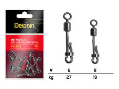 Girador con seguro Delphin Method QuiX / 10 pcs 