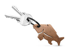 Llavero abridor de botellas Delphin CARPENER | bronce