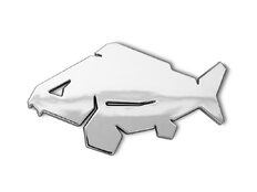 Pegatina 3D Delphin CARP Cromo  | Cromo