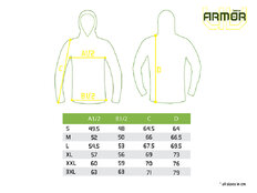 Camiseta con capucha Delphin UV ARMOR 50+  | Neon L