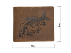 Cartera de cuero Delphin CARP Classic