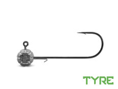 Cabeza de jig con soporte Delphin TYRE / 5pcs 