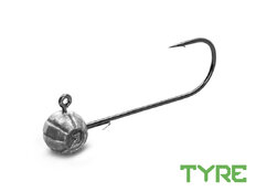 Cabeza de jig con soporte Delphin TYRE / 5pcs 