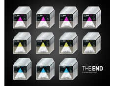 Juego de ganchos THE END / 55 piezas