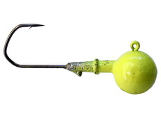 CABEZA DE JIG fluo amarilla 