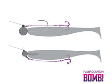 BOMB! Twisto RIGS Fluorocarbon / 3pcs 