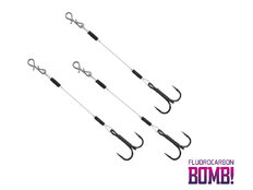 BOMB! Twisto RIGS Fluorocarbon / 3pcs 