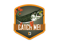 Pegatina Delphin CatchME! LUCIO  | 9x8cm