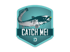 Pegatina Delphin CatchME! SILURO  | 9x8cm