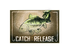 Alfombrilla Delphin Catch and Release I 60x40cm