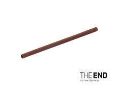 Tubo termorretráctil THE END / 50 piezas  | 1,6 x 43mm / G-R