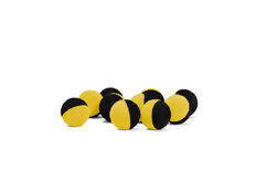 THE END ZIG RIG negro-amarillo / 10pcs 