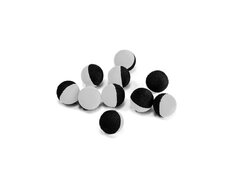 THE END ZIG RIG negro-blanco / 10pcs 