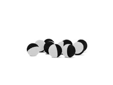 THE END ZIG RIG negro-blanco / 10pcs 