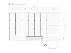 Caja de doble cara Delphin A-02 