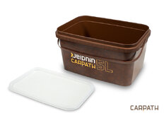 Cubo cuadrado con tapa Delphin CARPATH 5l